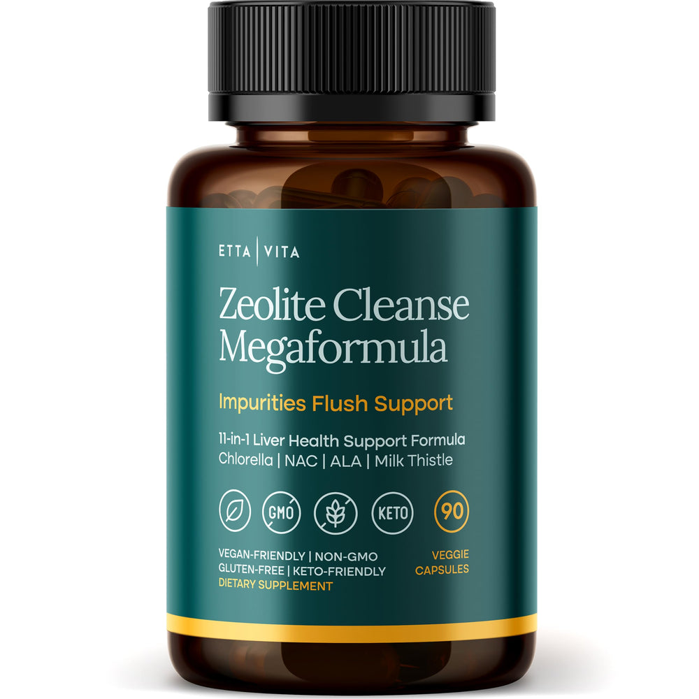 Etta Vita Gut digestive support capsules displayed for comfort and nutrient absorption.