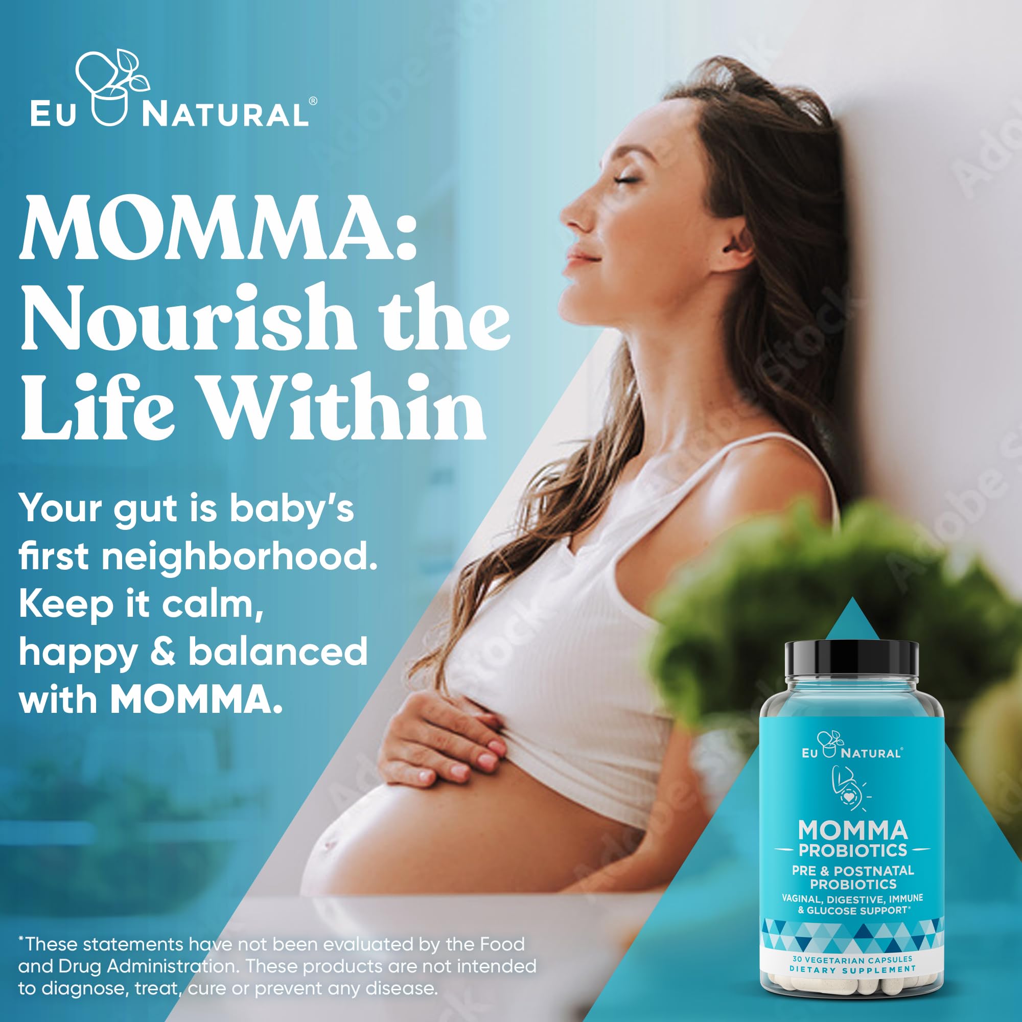 Eu Natural Momma DRcaps cGMP lab purity badge