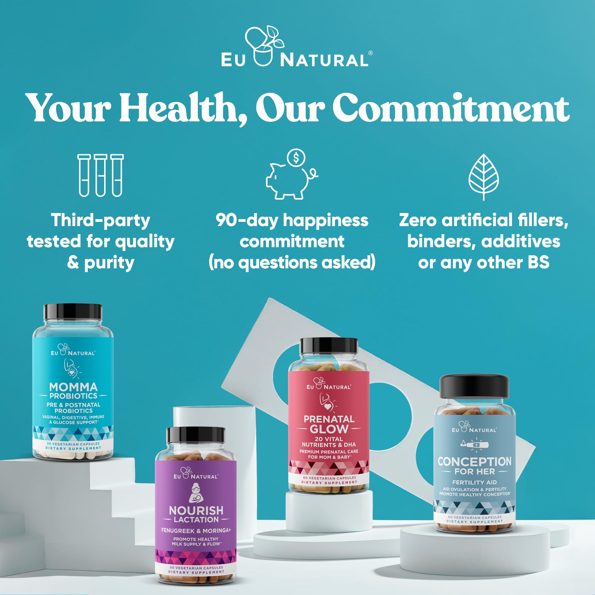 Eu Natural Momma routine image for mom and baby gut support
