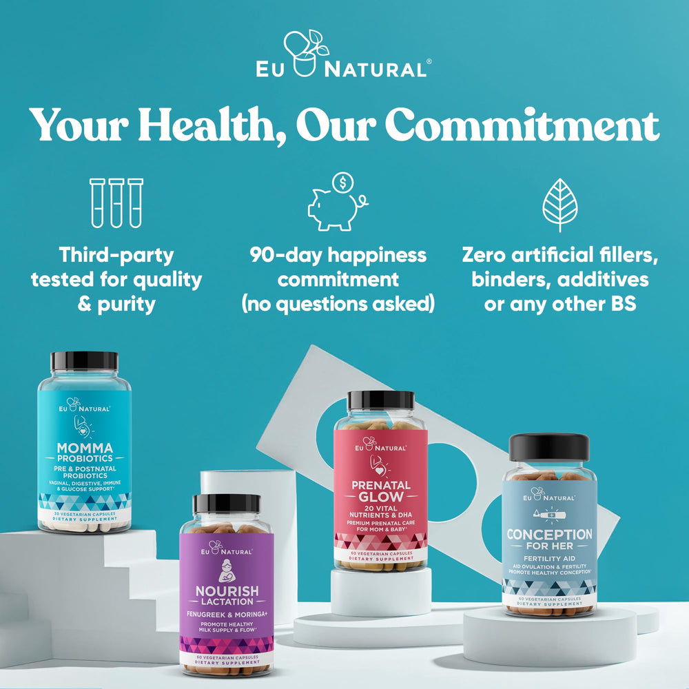 Eu Natural Momma routine image for mom and baby gut support