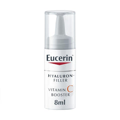 Eucerin Hyaluron-Filler Vitamin C Booster bottle-pour for a refreshing makeup-ready base