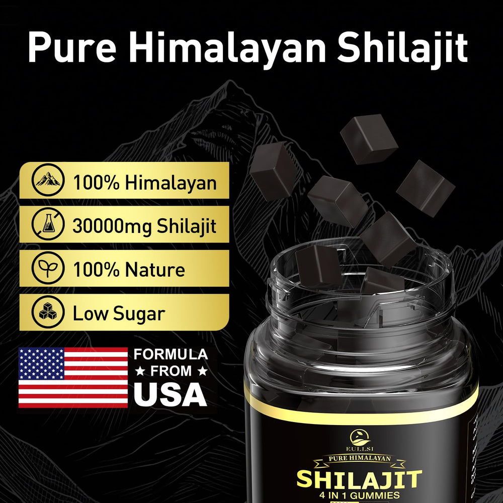 Eullsi Ashwagandha Gummies bottle highlighting stamina-supporting blend for workouts