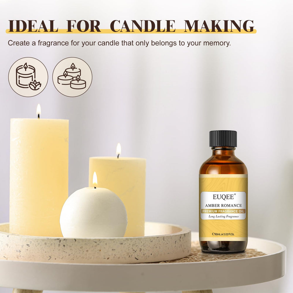 EUQEE Amber Romance packaging box highlights premium gift-ready presentation.