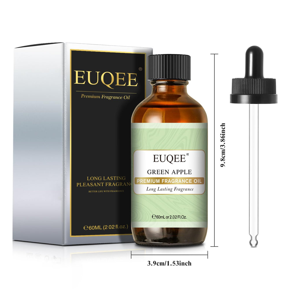 EUQEE displayed in a kitchen setting showing inviting orchard-fresh aroma benefit