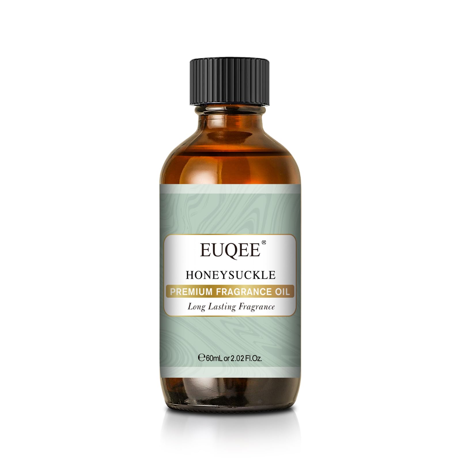 EUQEE Honeysuckle fragrance oil bottle for long-lasting aroma in crafts.