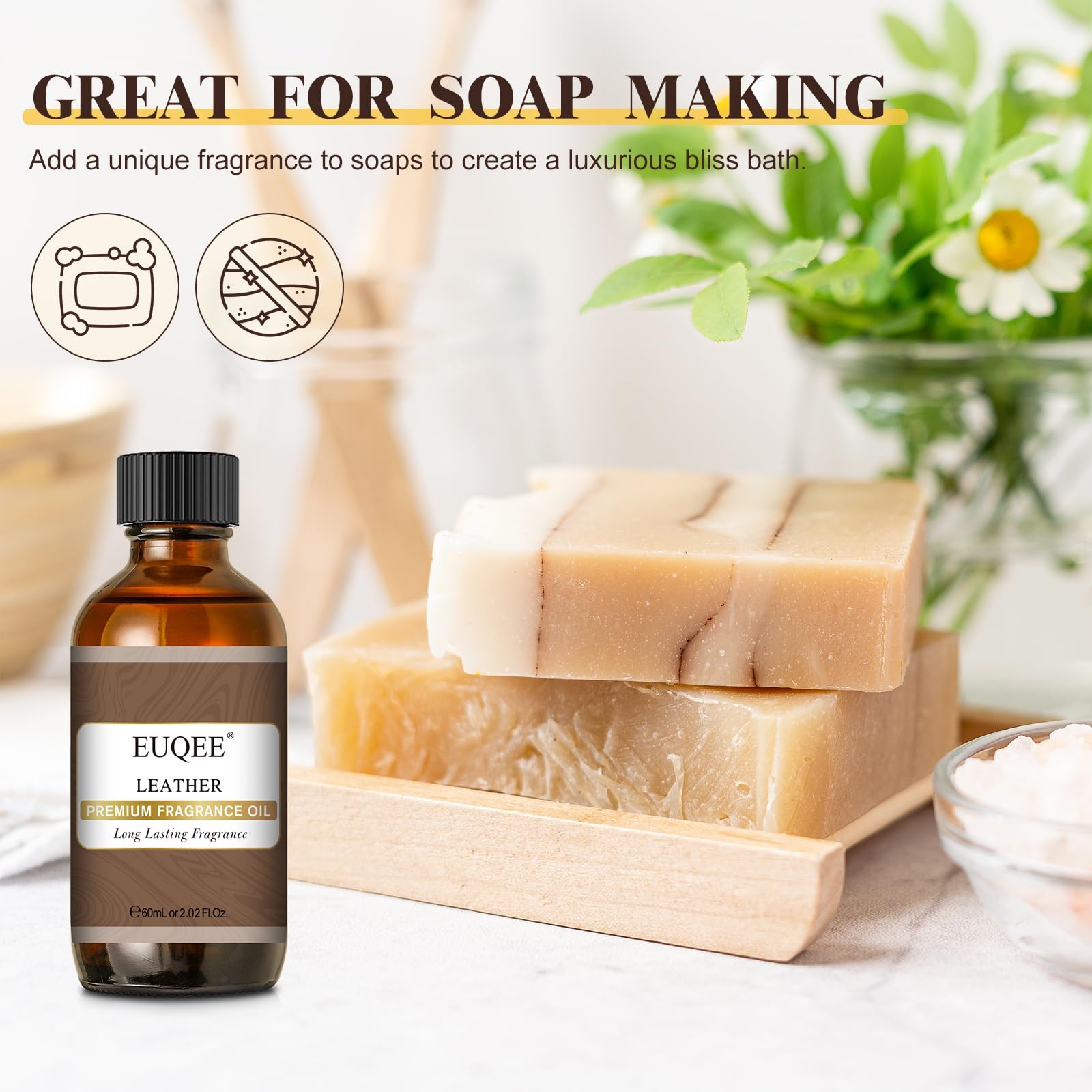 EUQEE fragrance oil for soaps and DIY projects