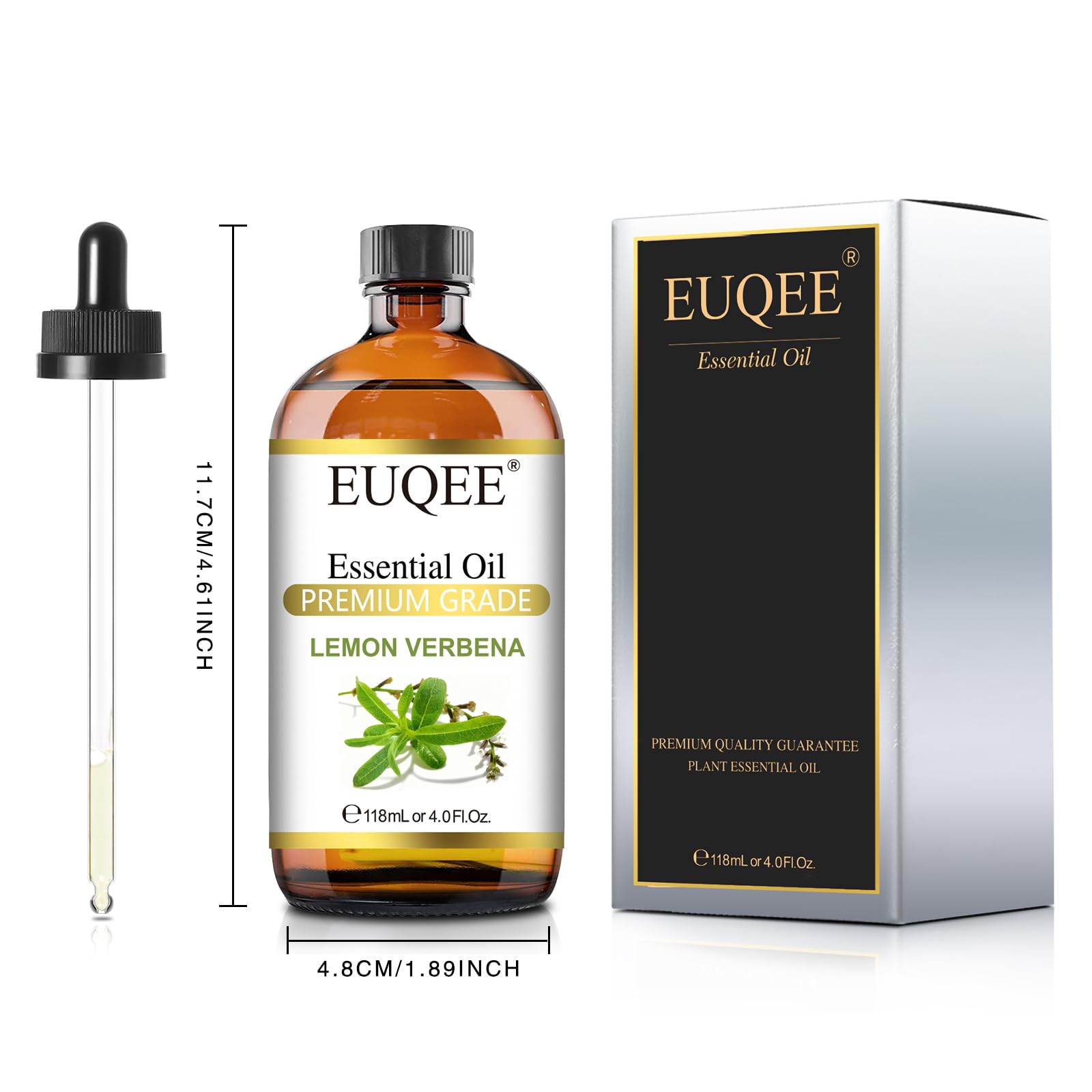 EUQEE Lemon Verbena aroma close up highlighting bright herbal notes