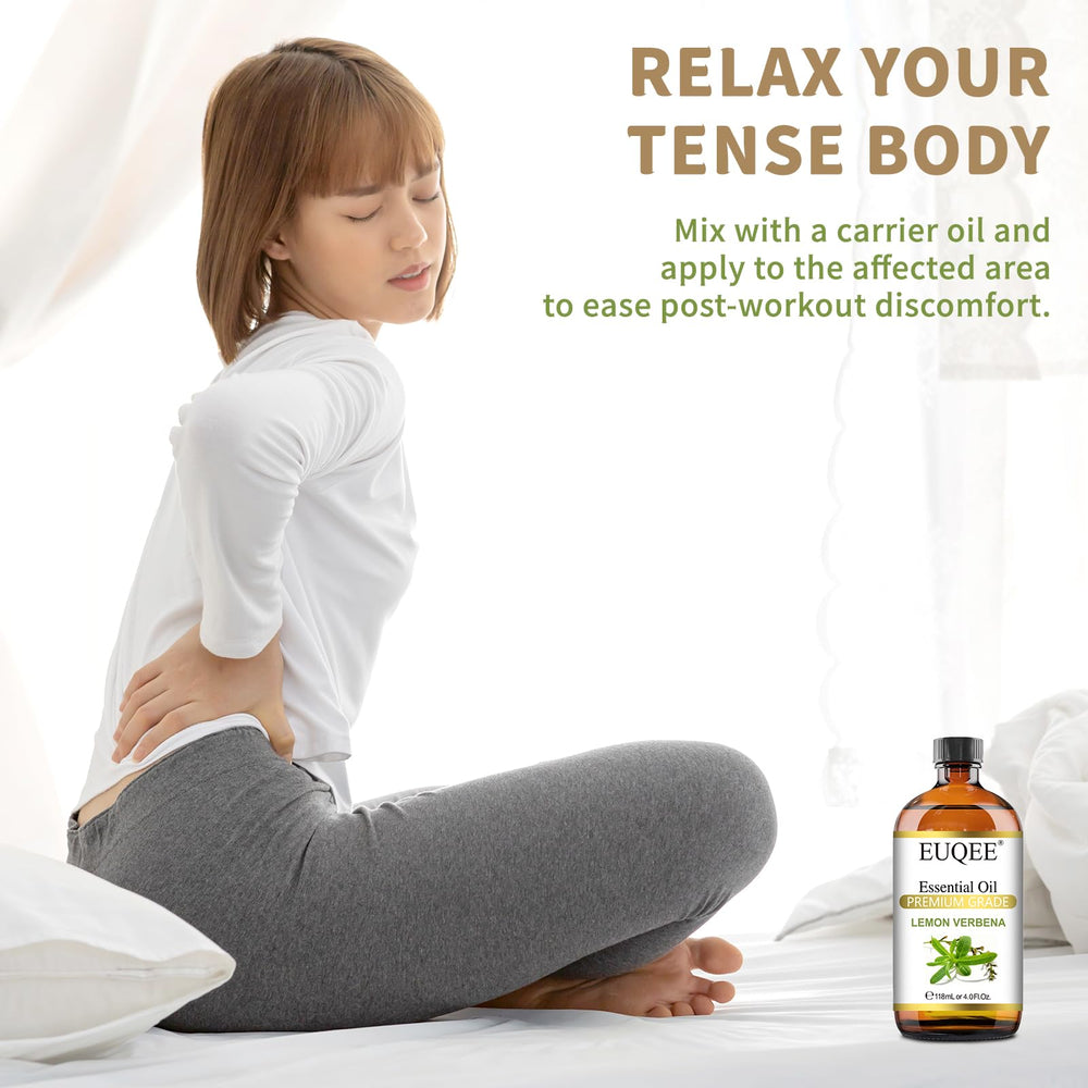 EUQEE Lemon Verbena oil for candle making and fragrance