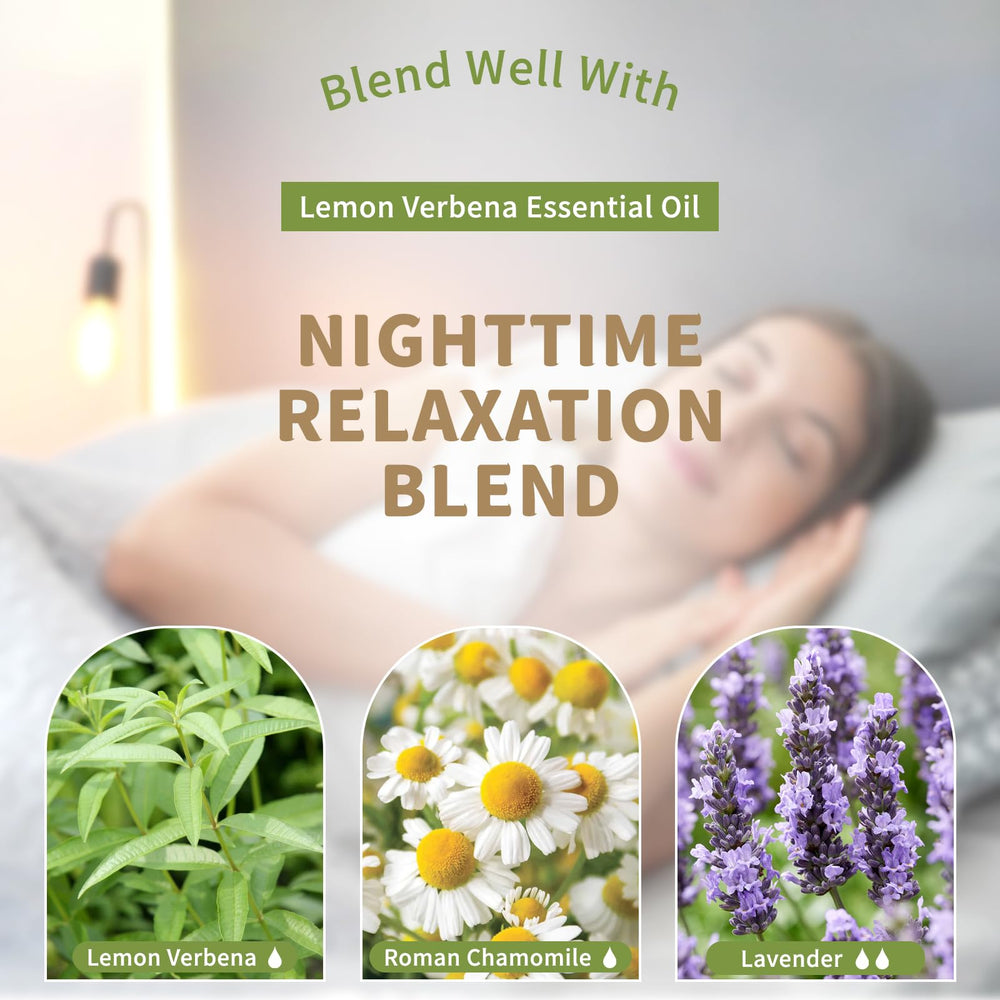 EUQEE Lemon Verbena oil with dropper for controlled use