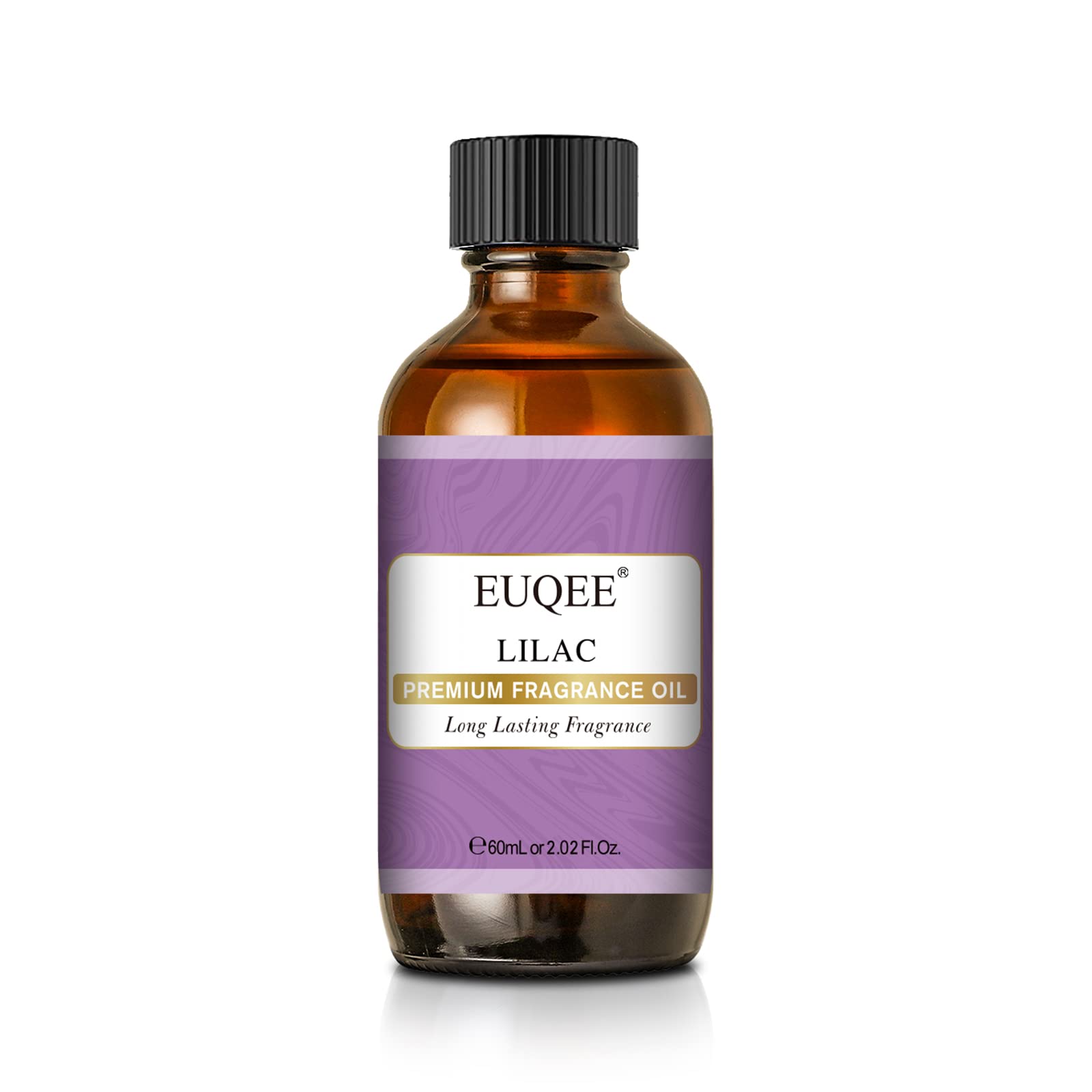 EUQEE Lilac Fragrance Oil bottle ready for diffusion and DIY projects.