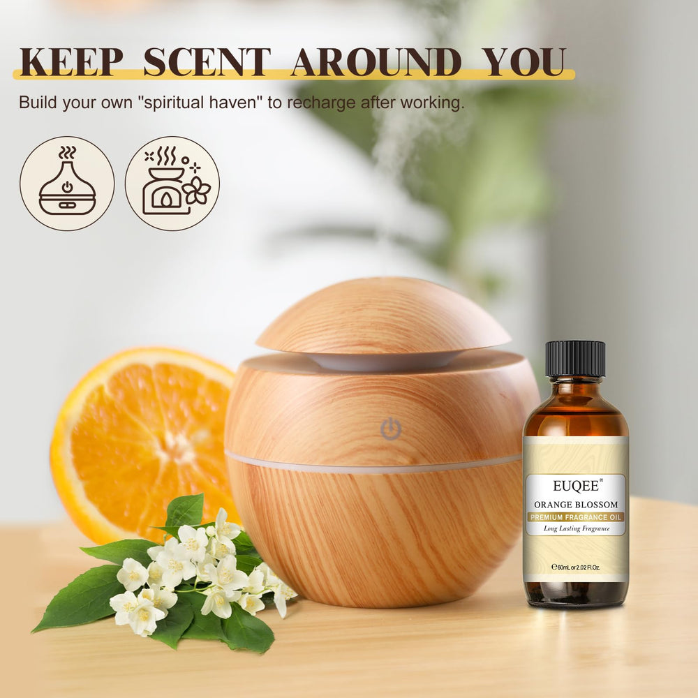 EUQEE Orange Blossom fragrance oil used in candle making