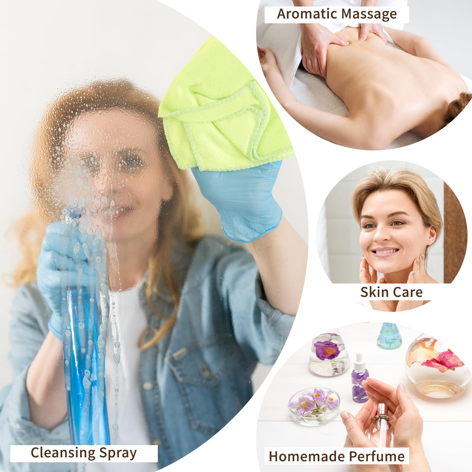 EUQEE Palo Santo envase de vidrio ámbar protege la luz