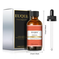EUQEE Papaya Fragrance Oil dropper for precise, repeatable fragrance control.