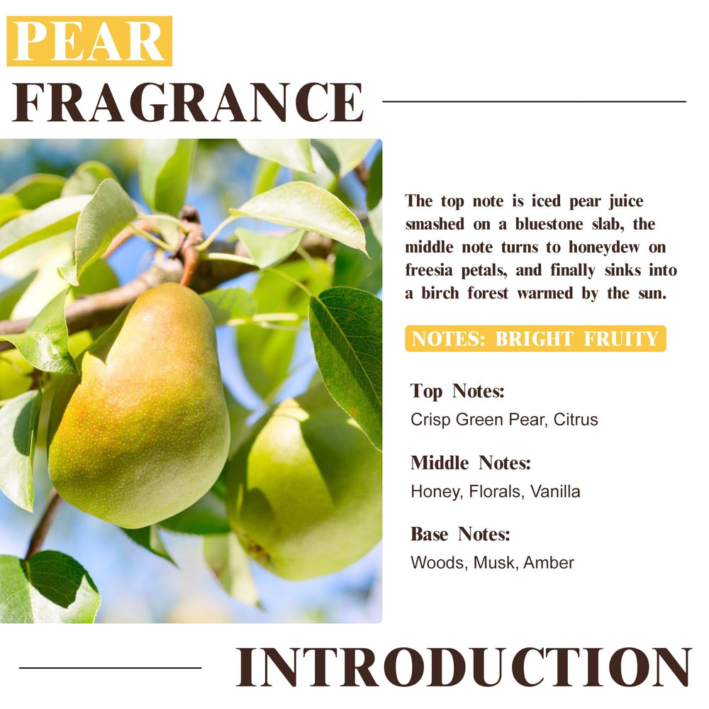 Diffuser blend using EUQEE Pear Fragrance Oil for a refreshing space