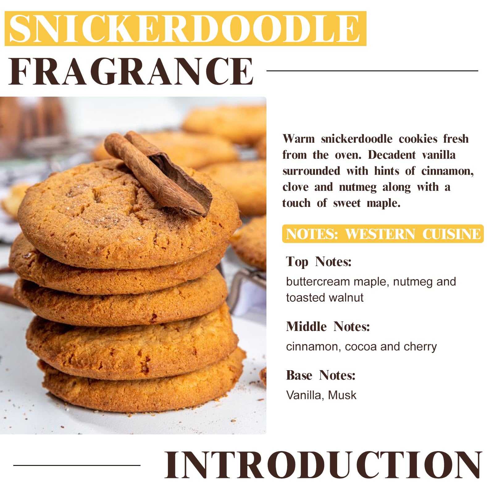 EUQEE Snickerdoodle glass dropper providing precise measurement for consistent batches.