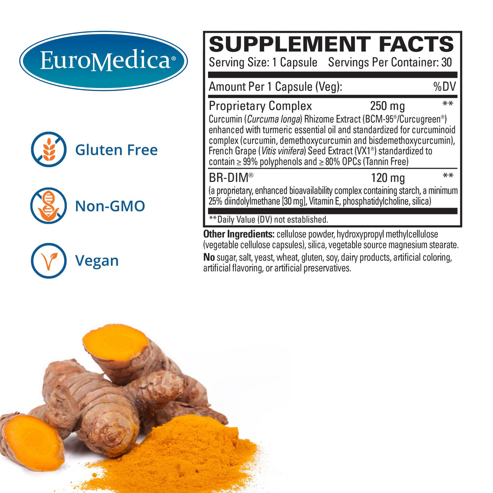 EuroMedica brand science-inspired formula label on bottle