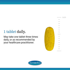 EuroMedica Curaphen DL-phenylalanine and Nattokinase ingredients featured for activity support.