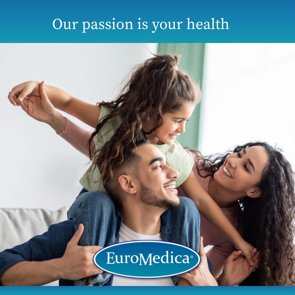 EuroMedica traditional herbal approach label conveys heritage and science