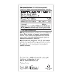 EUROPHARMA Bone-Silica ingredient closeup emphasizing silica benefits for healthy density
