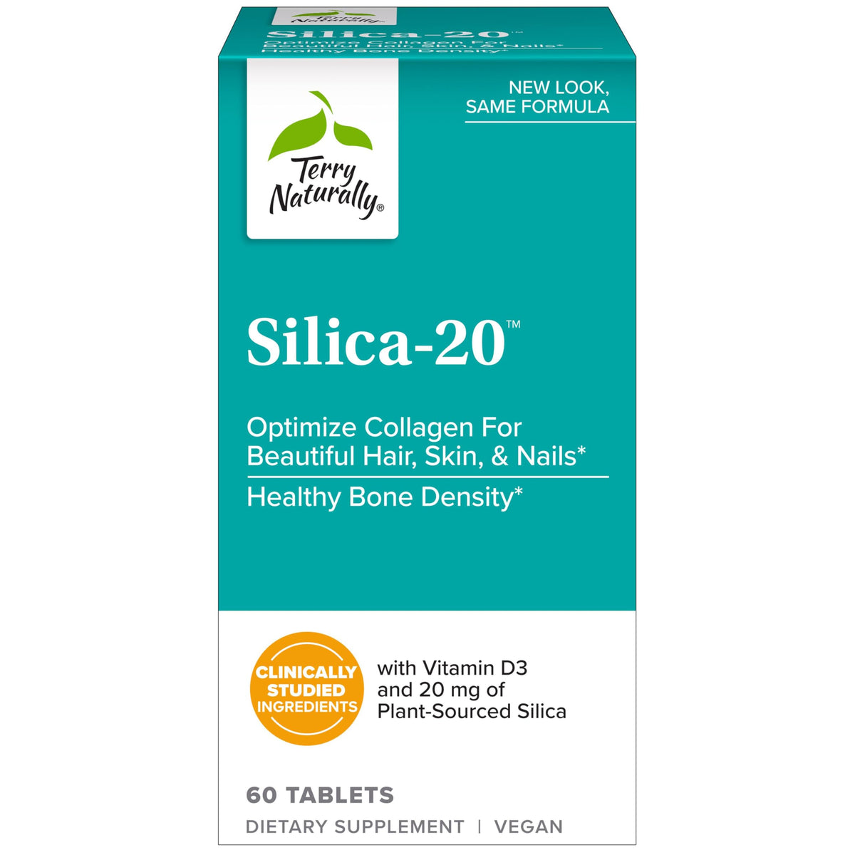 EUROPHARMA Bone-Silica tablets pack highlighting minerals for bone support and daily vitality