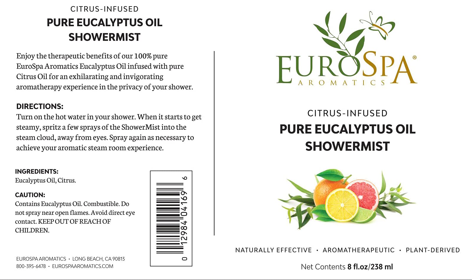 EuroSpa Aromatics at-home spa vibe with refreshing eucalyptus steam.