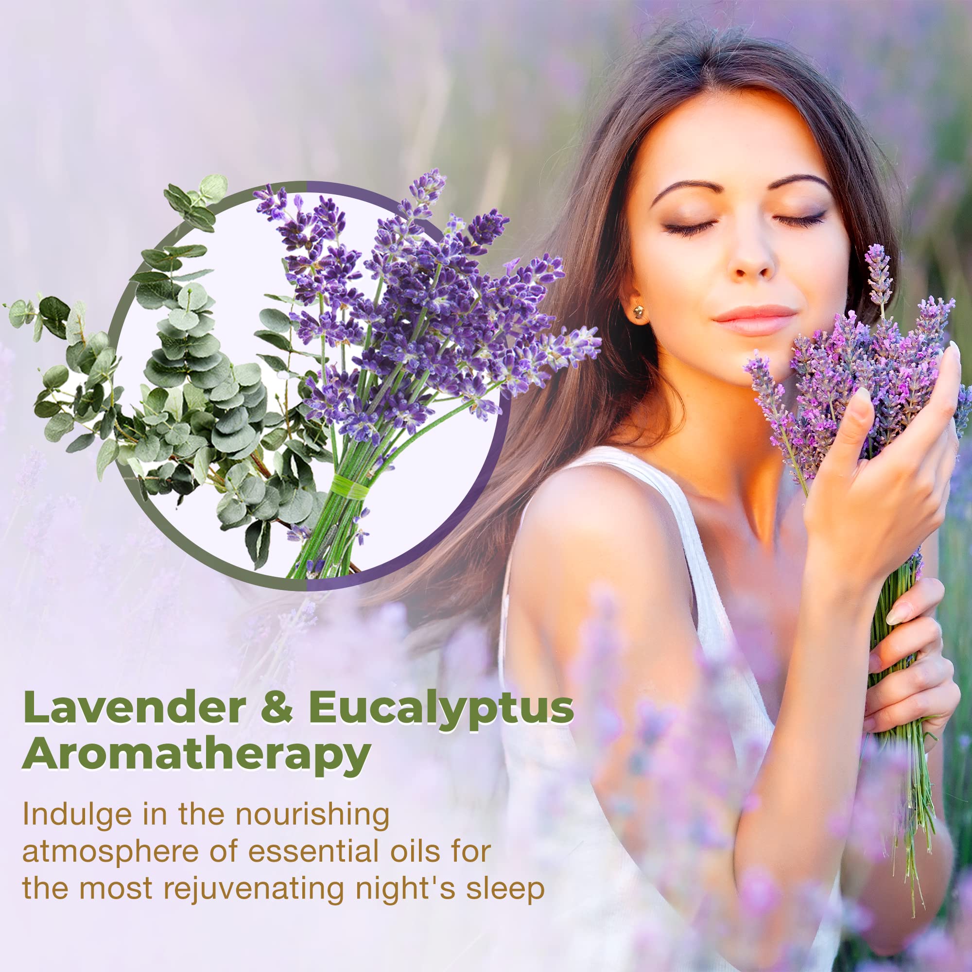 EuroSpa Aromatics deep sleep pillow spray bottle ready to refresh pillows.