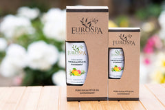 EuroSpa Aromatics eucalyptus mist in steam creates refreshing bathroom ambience