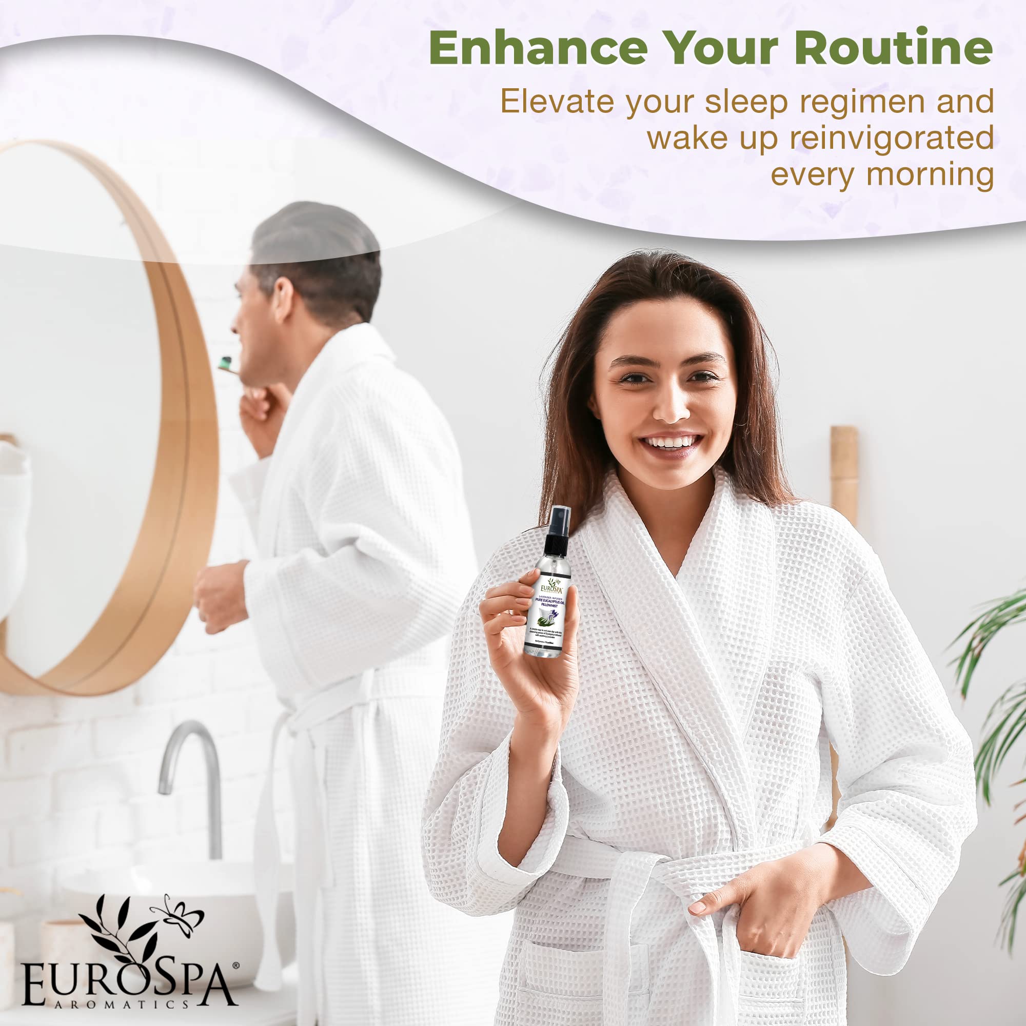 EuroSpa Aromatics gift-ready aromatherapy sleep mist ideal for self-care gifting.