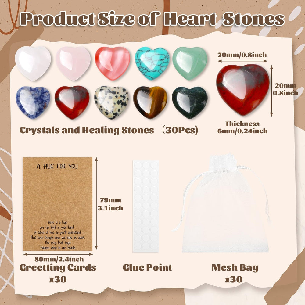 Evatage dalmatian stone heart for grounding and balance