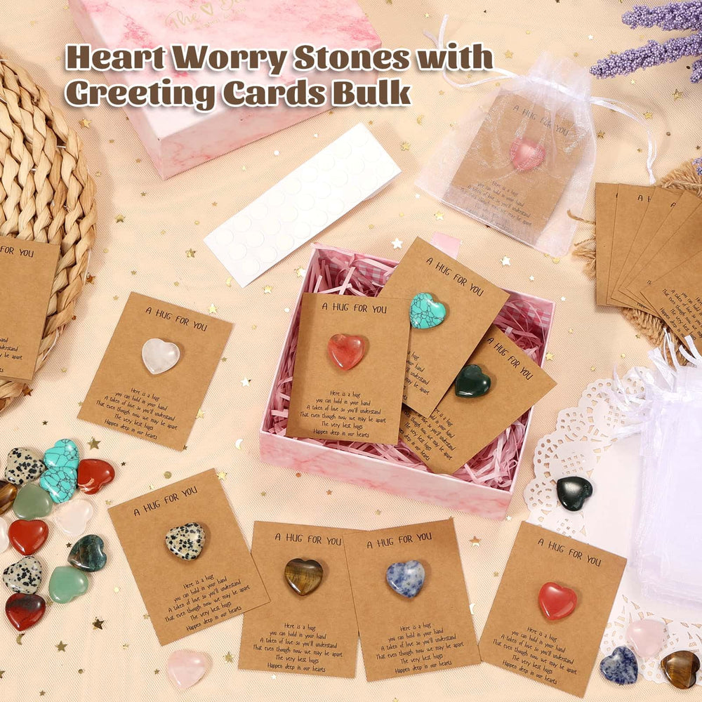 Evatage rose quartz heart for calm focus and mindful moments