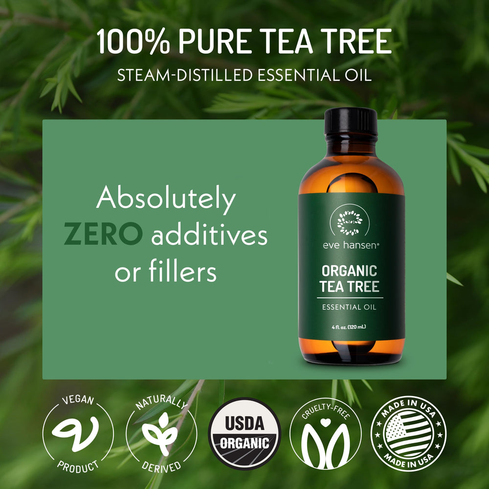 Eve Hansen Tea Tree Oil shampoo application supports scalp refresh and clean strands.