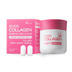 Ever Collagen Time bottle front view for on-the-go beauty support