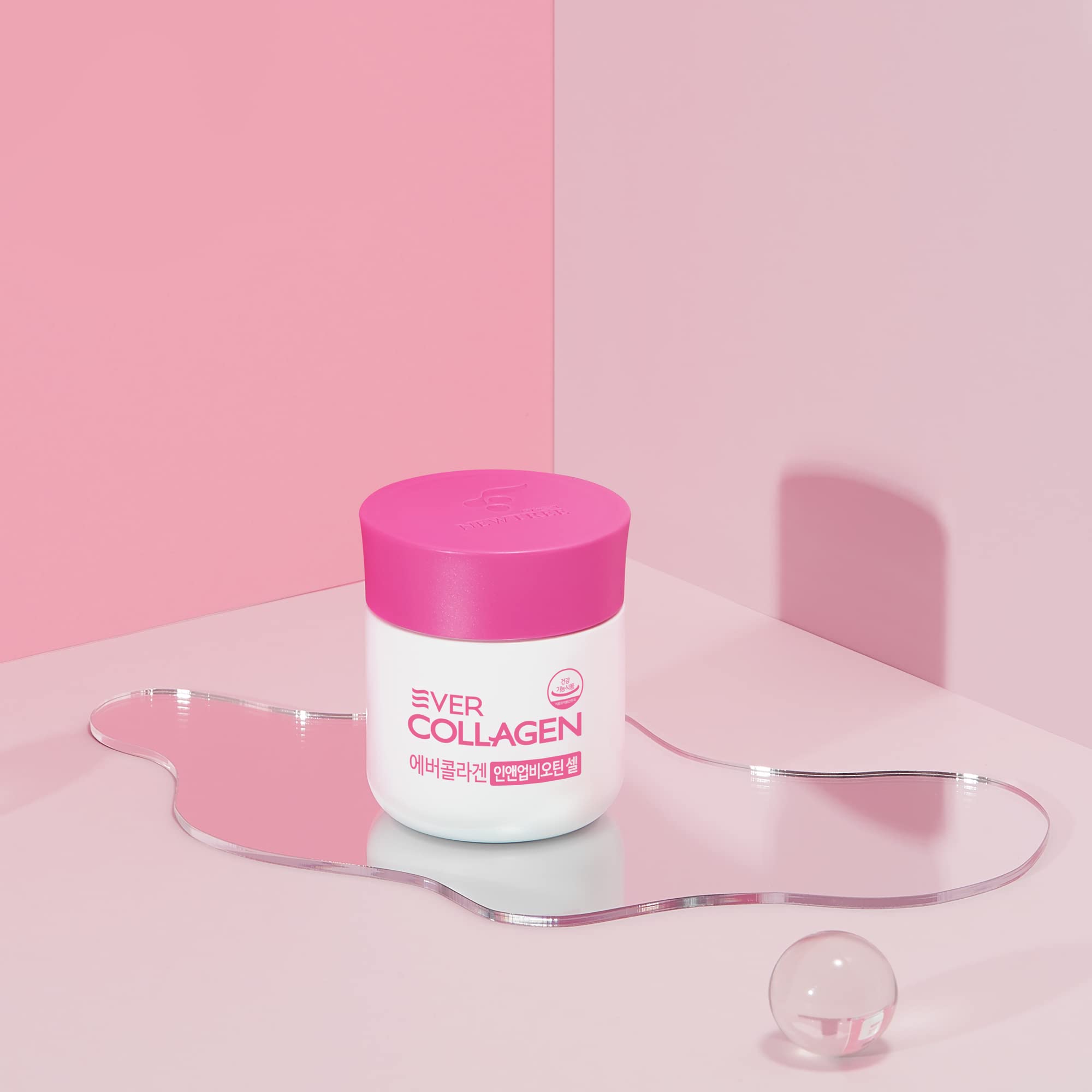 Ever Collagen Time daily routine shot with tablets
