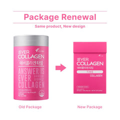 Ever Collagen Time NewTree travel pack for beauty support on the go.