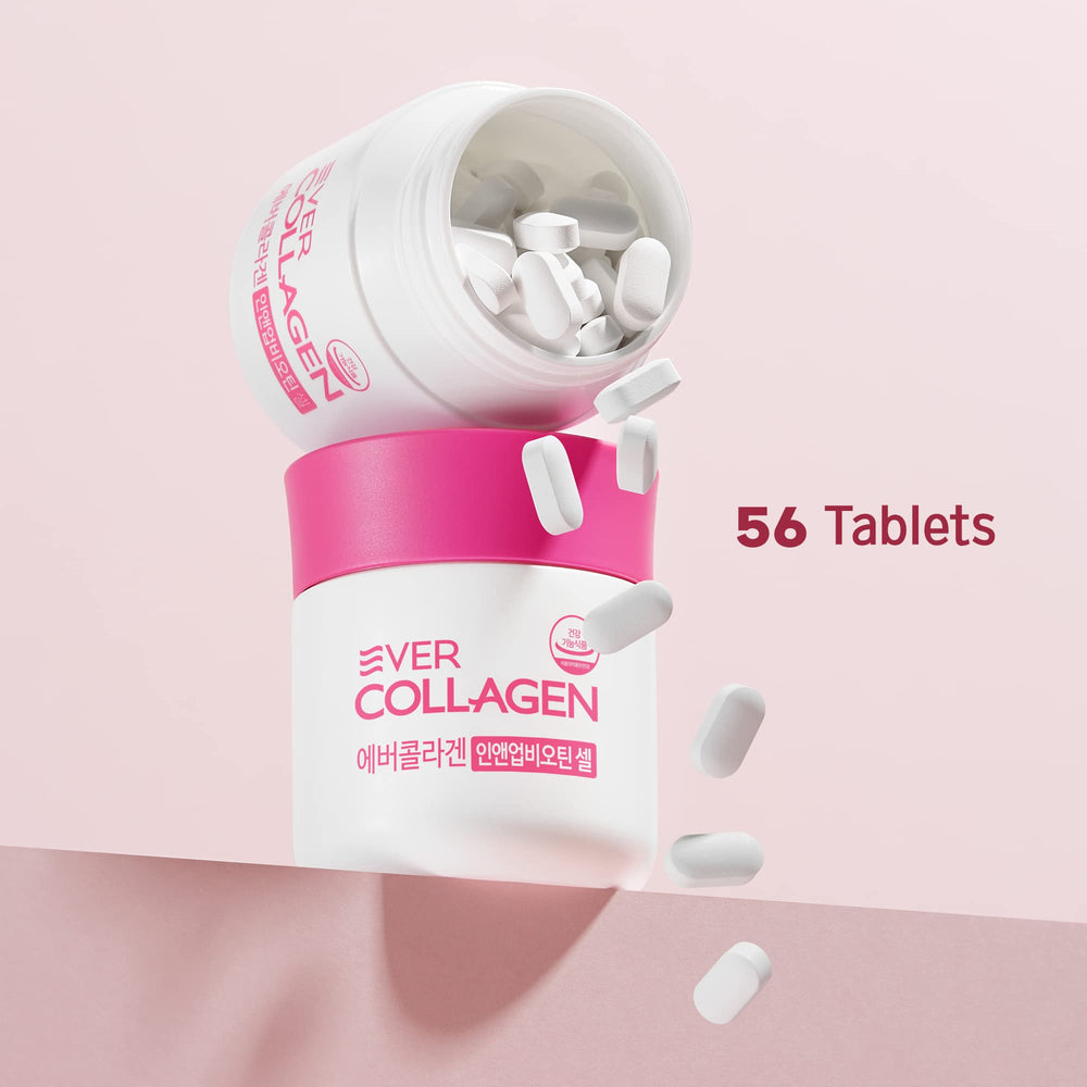 Ever Collagen Time packaging box with branding and vitamins