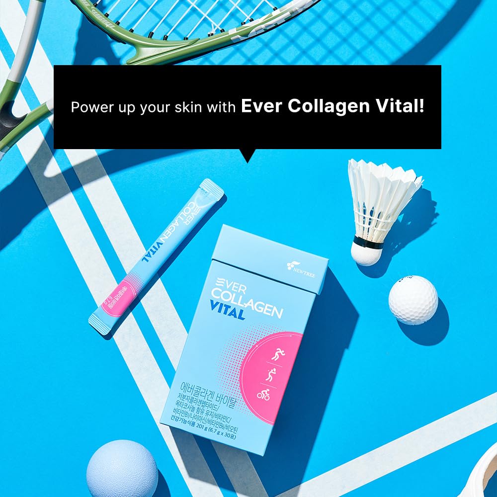 Ever Collagen Vital Electrolytes stick packs for daily on-the-go hydration.
