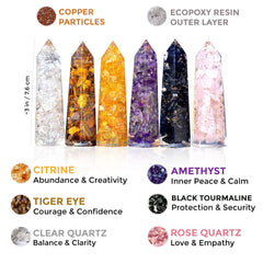 Ever Vibes amethyst wand 3-inch for calming insights and spiritual clarity.