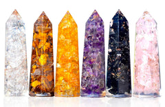 Ever Vibes healing crystal wand set for focused energy work and balance.