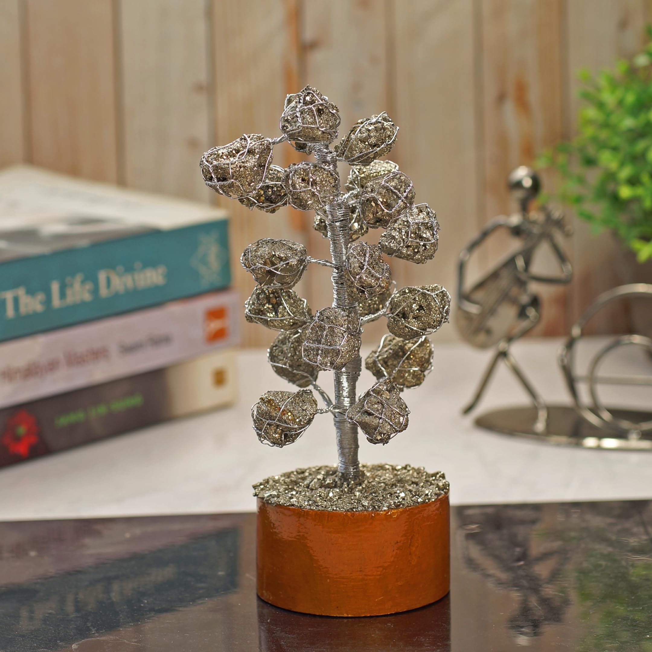 Ever Vibes Pyrite Crystal Tree room decor elevates energy and style.