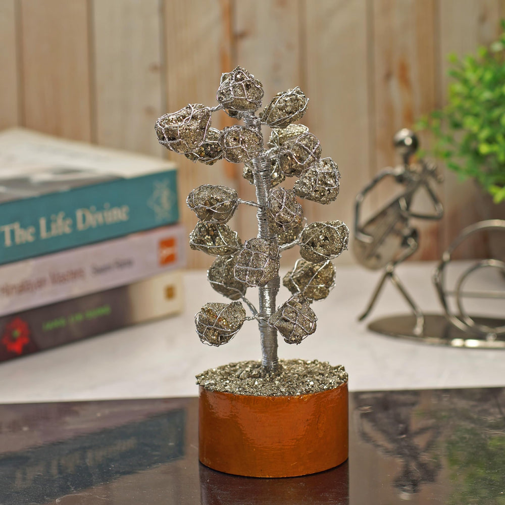 Ever Vibes Pyrite Crystal Tree room decor elevates energy and style.