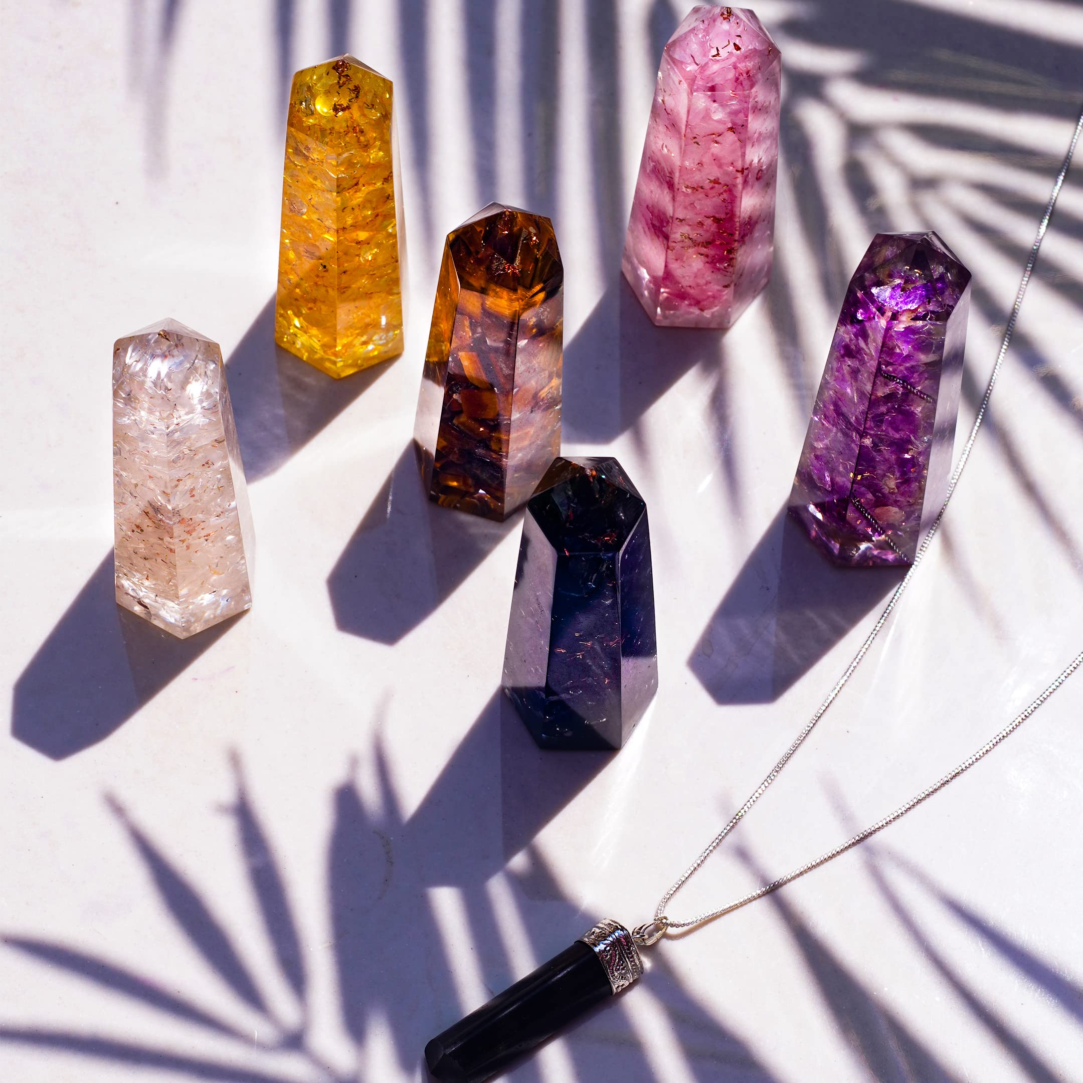 Ever Vibes tiger eye wand promotes focus and stable decision-making.
