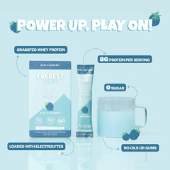 Everest Essential Kids Clear Whey shake bottle ready for on-the-go nutrition
