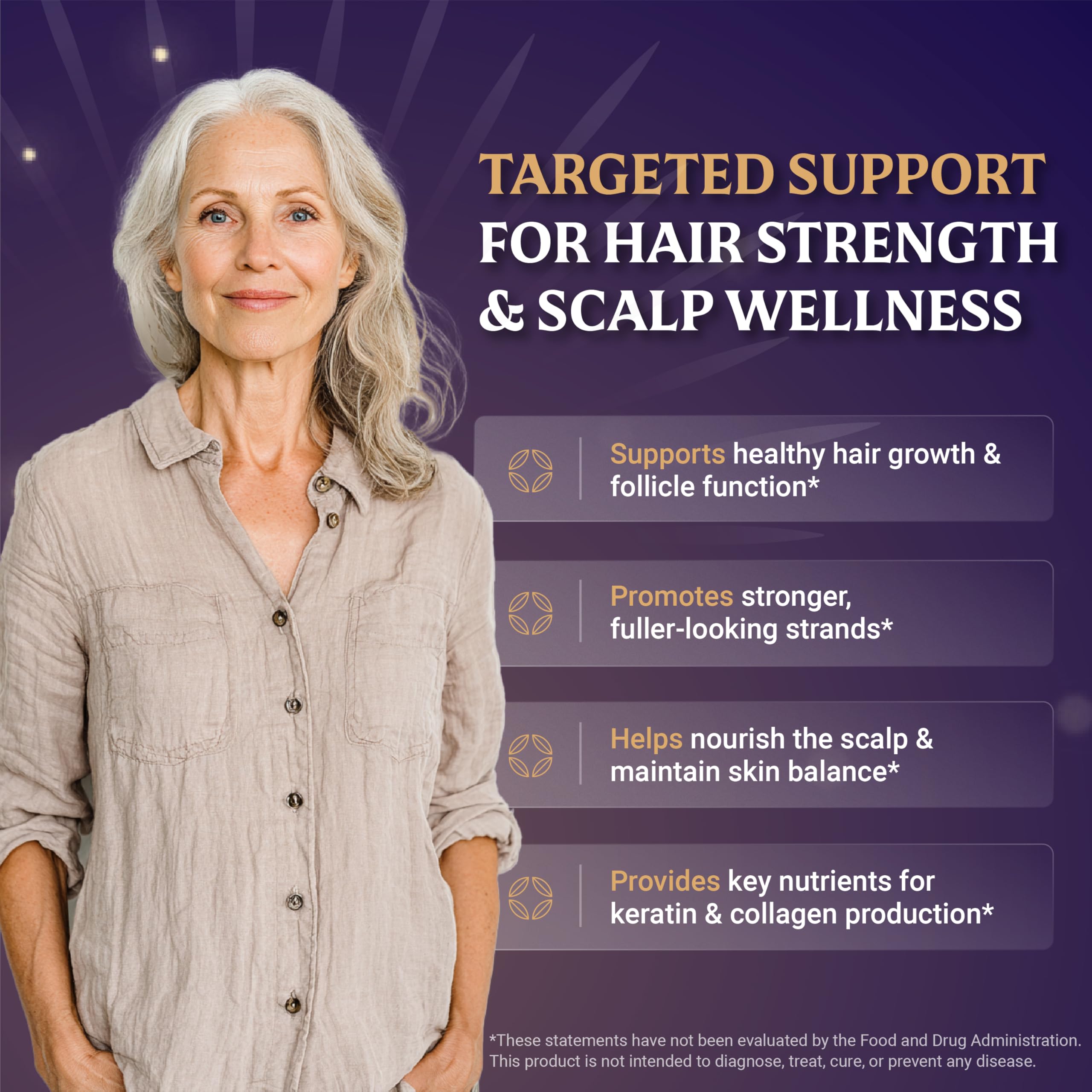 EverFaith Hair Formula Plus label design on bottle highlighting key ingredients.