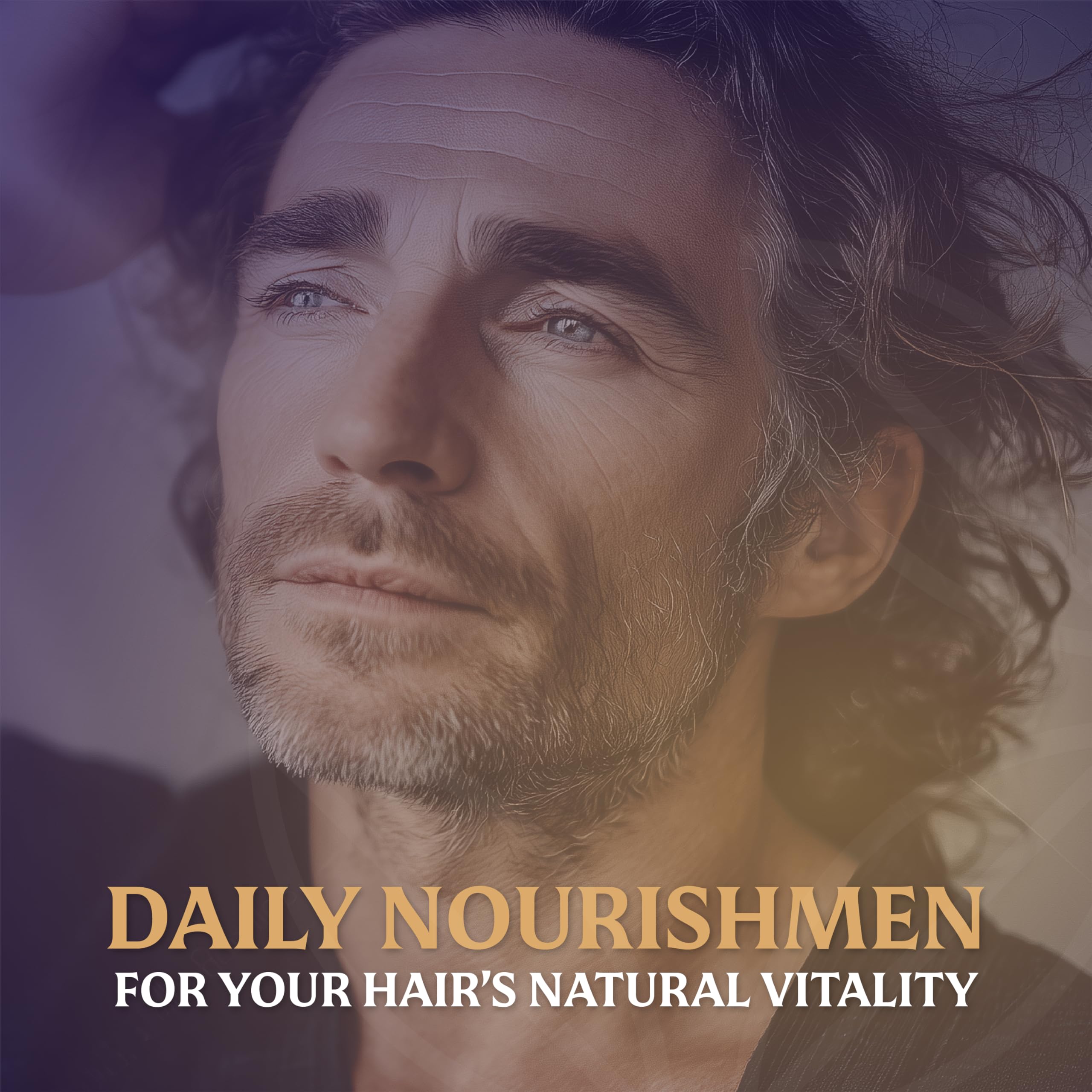 EverFaith Hair Formula Plus packaging on dresser for lifestyle use.