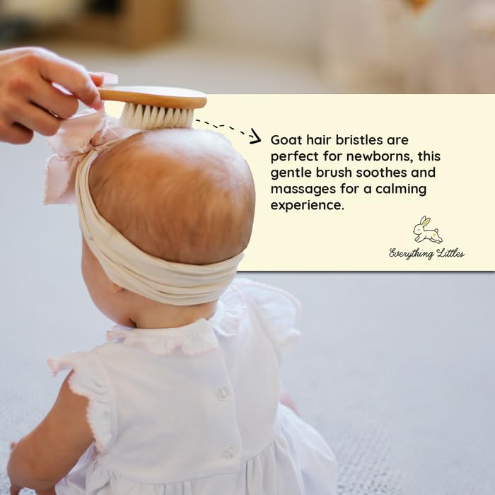 Everything Littles post-bath-routine tool set promotes calm grooming.