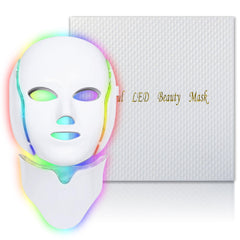 EVFOFO red light mask front view for at-home skincare sessions