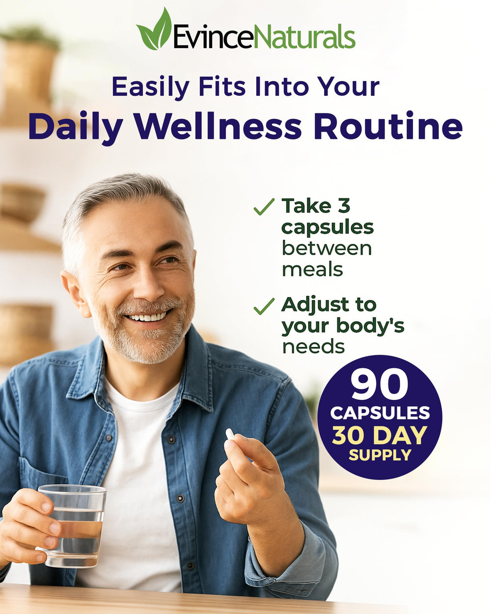 EvinceNaturals probiotic with fruit extracts hints cranberry and blueberry immune-friendly notes.