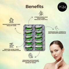Evion hair care application from roots to tips for shine and smoothness.