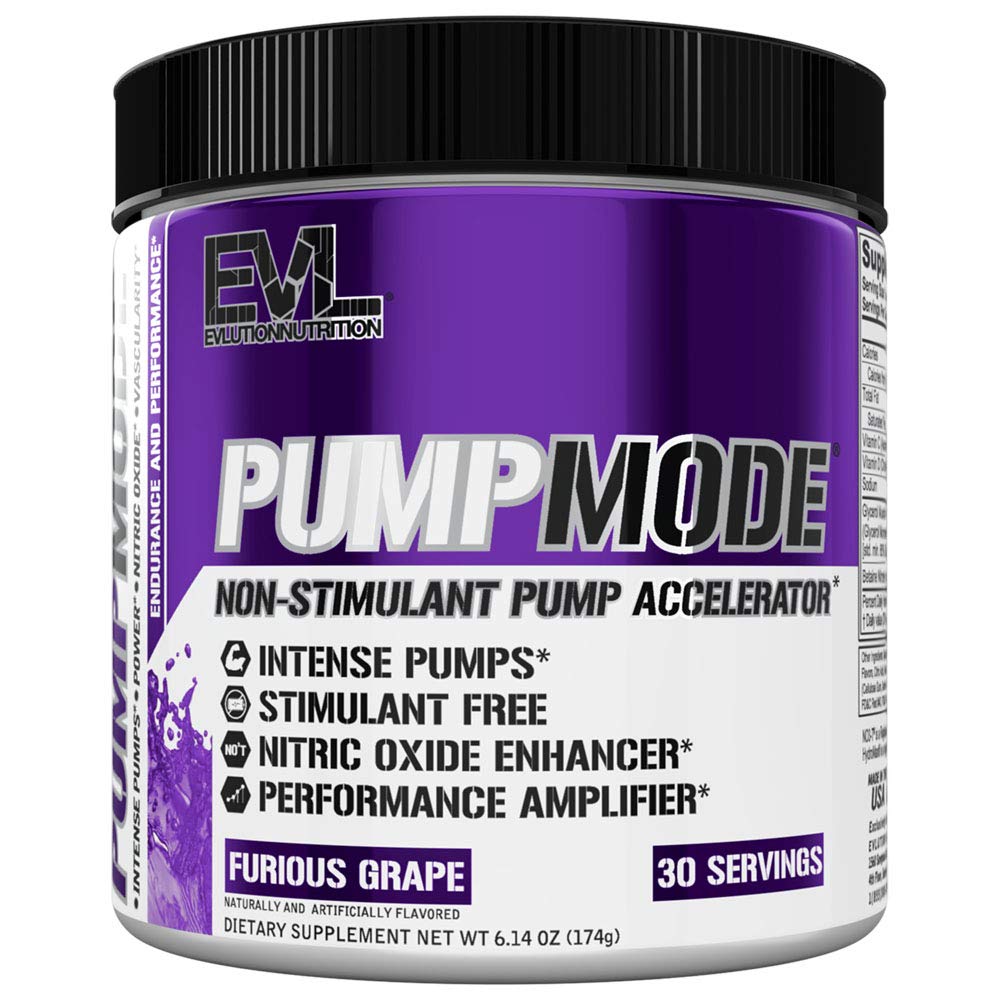 EVL PumpMode tub front shows the product ready for a powerful training session.