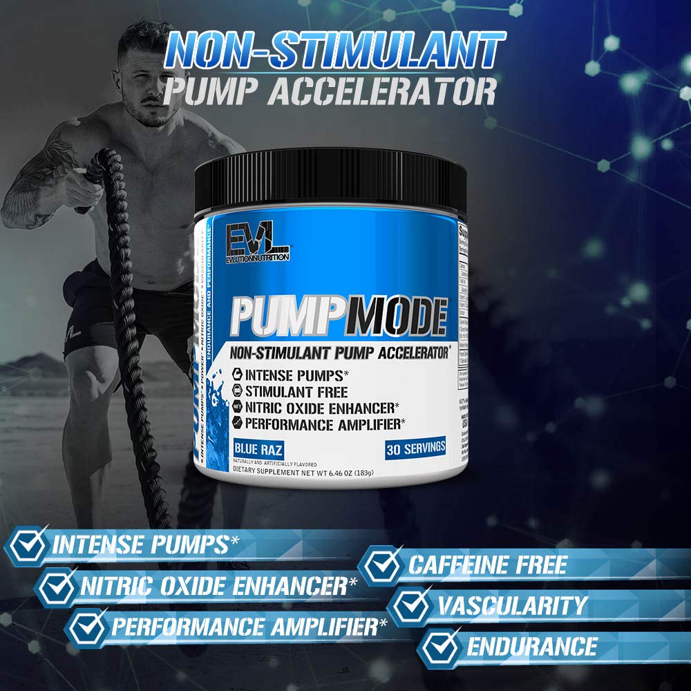 Athlete trains with EVL PumpMode for endurance and focus